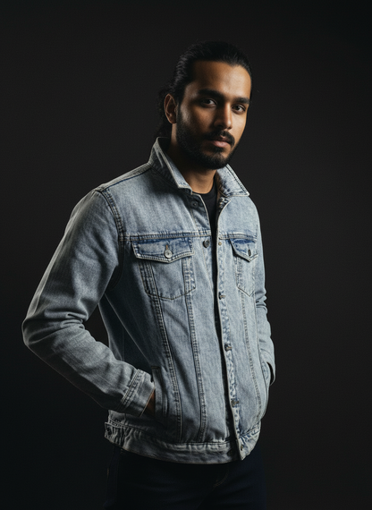 Classing Blue Jeans Jacket