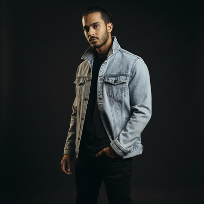 Classing Blue Jeans Jacket