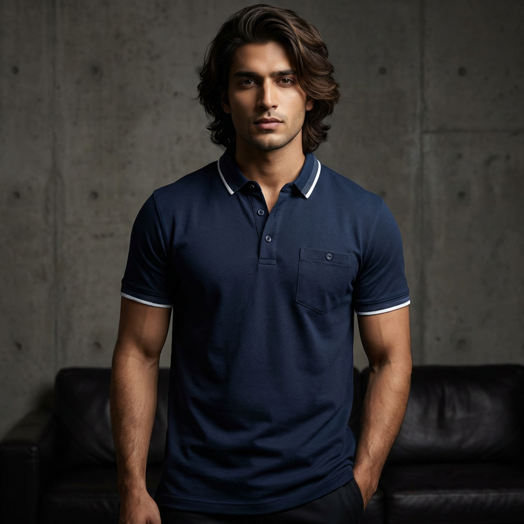 TB - Polo Navy Blue