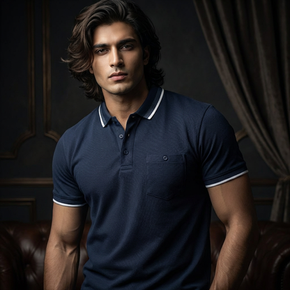 TB - Polo Navy Blue