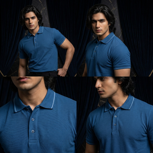 Blue Polo - AG