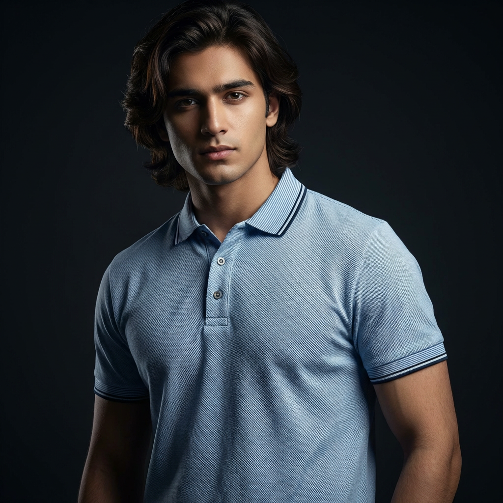 Sky Blue Polo